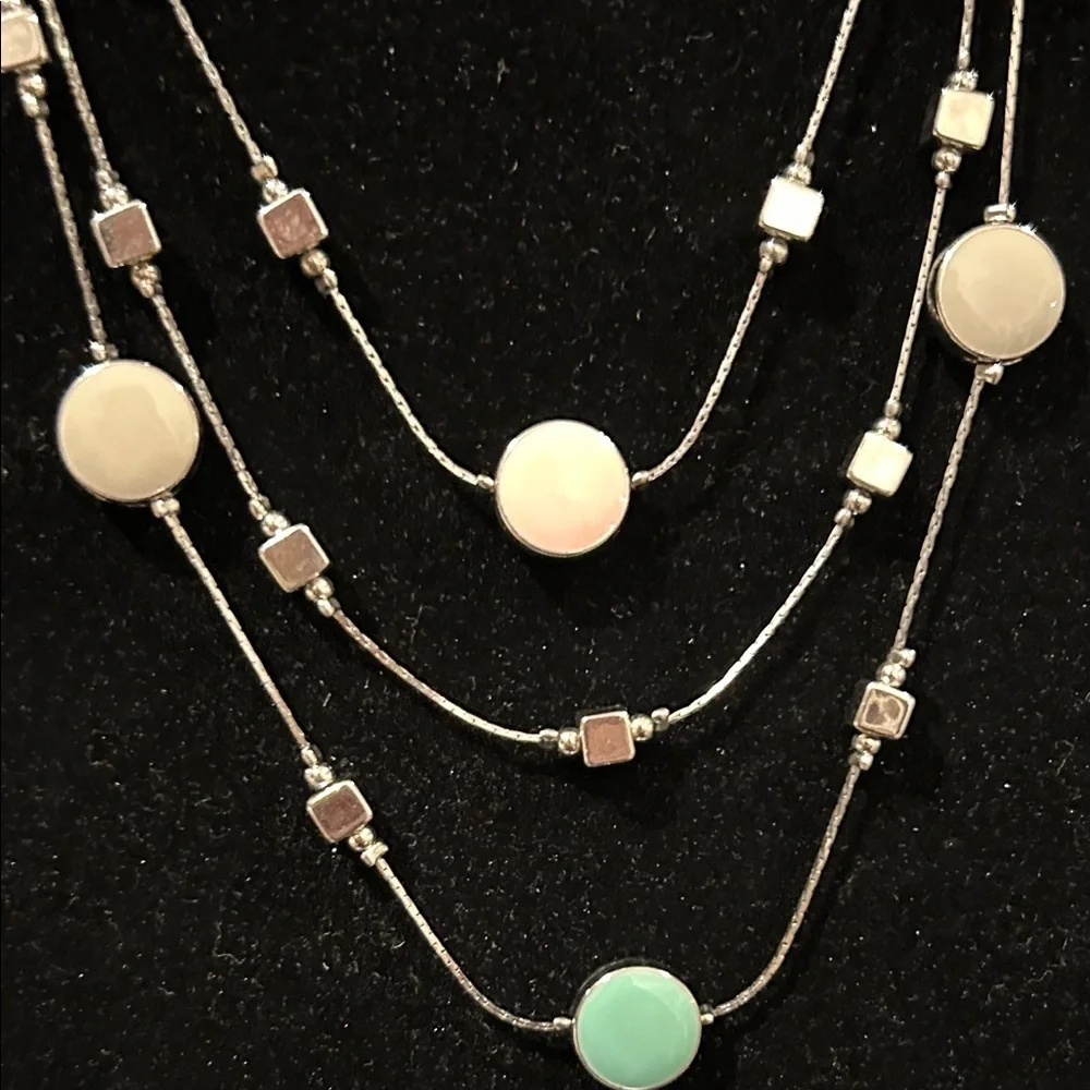 Ann Taylor Pastel Beaded Necklace